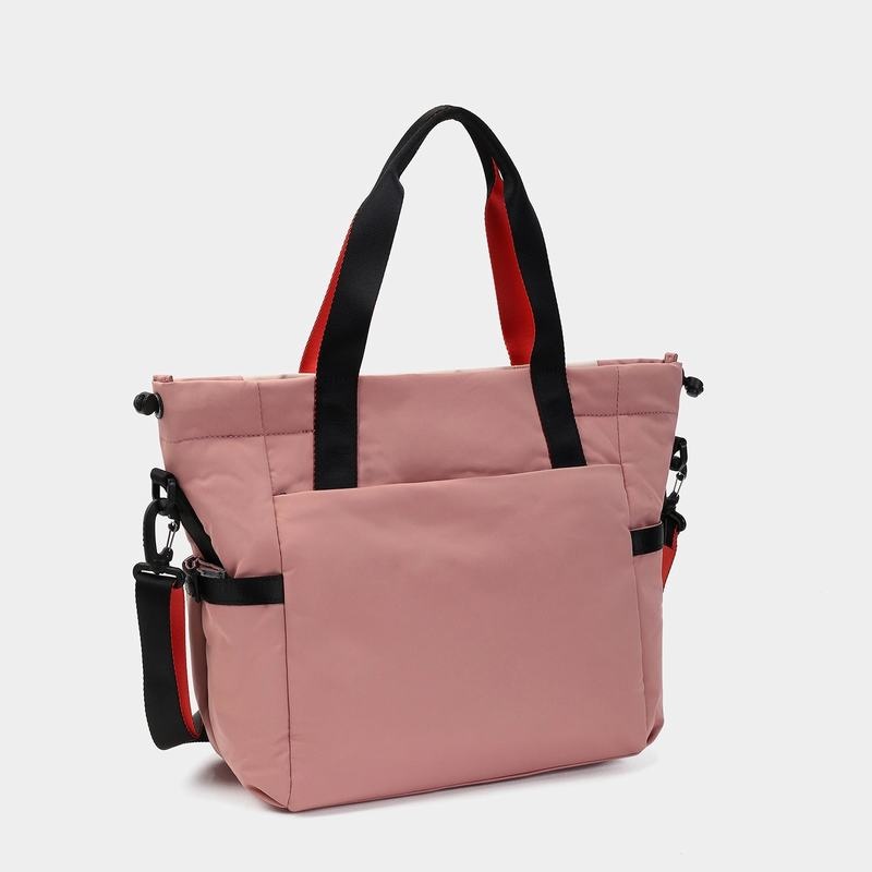 Women's Hedgren Galactic Tote Bags Pink Orange | DDU9170AH