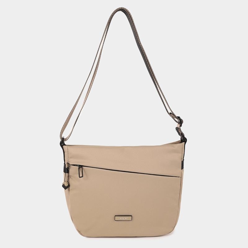 Women's Hedgren Gravity Crossbody Bags Grey Beige | JKK9844ZA