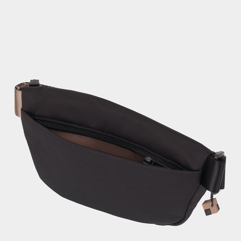 Women's Hedgren Halo Belt Bags Black Brown | VXW5874FM