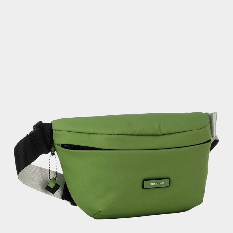 Women's Hedgren Halo Belt Bags Green | VNZ2751OL