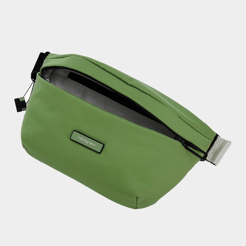 Women's Hedgren Halo Belt Bags Green | VNZ2751OL