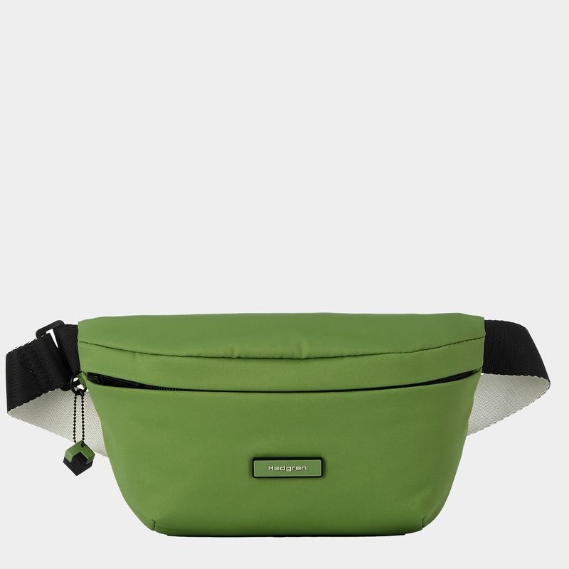 Women\'s Hedgren Halo Belt Bags Green | VNZ2751OL