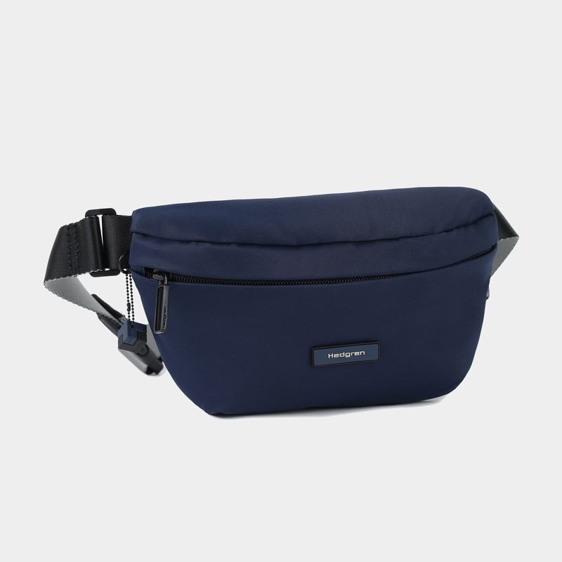 Women's Hedgren Halo Belt Bags Navy | BDE5785IA