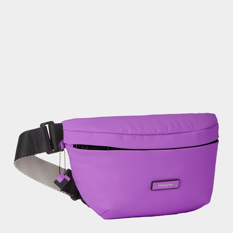 Women's Hedgren Halo Belt Bags Purple | TEI7886AR