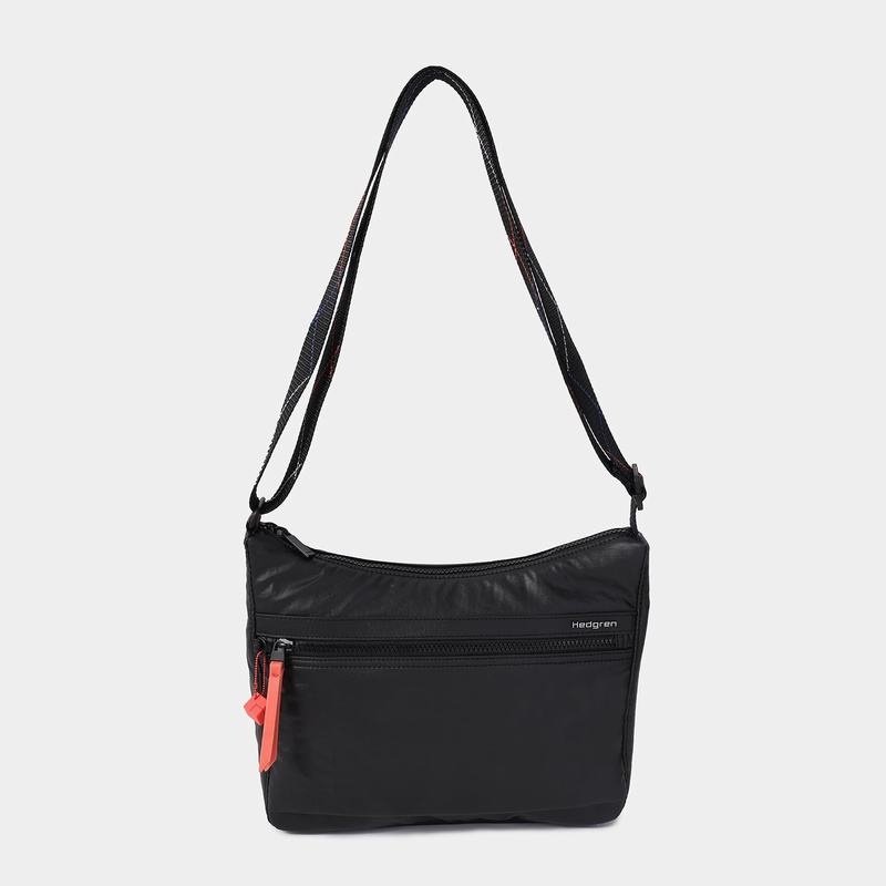 Women's Hedgren Harpers Crossbody Bags Black Coral | JCA9685MK