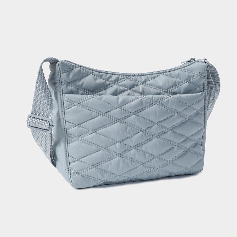 Women's Hedgren Harpers Crossbody Bags Light Blue | DME6518RK