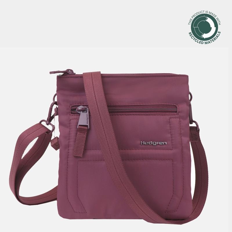 Women\'s Hedgren Helm Crossbody Bags Pink | IEZ7679SR