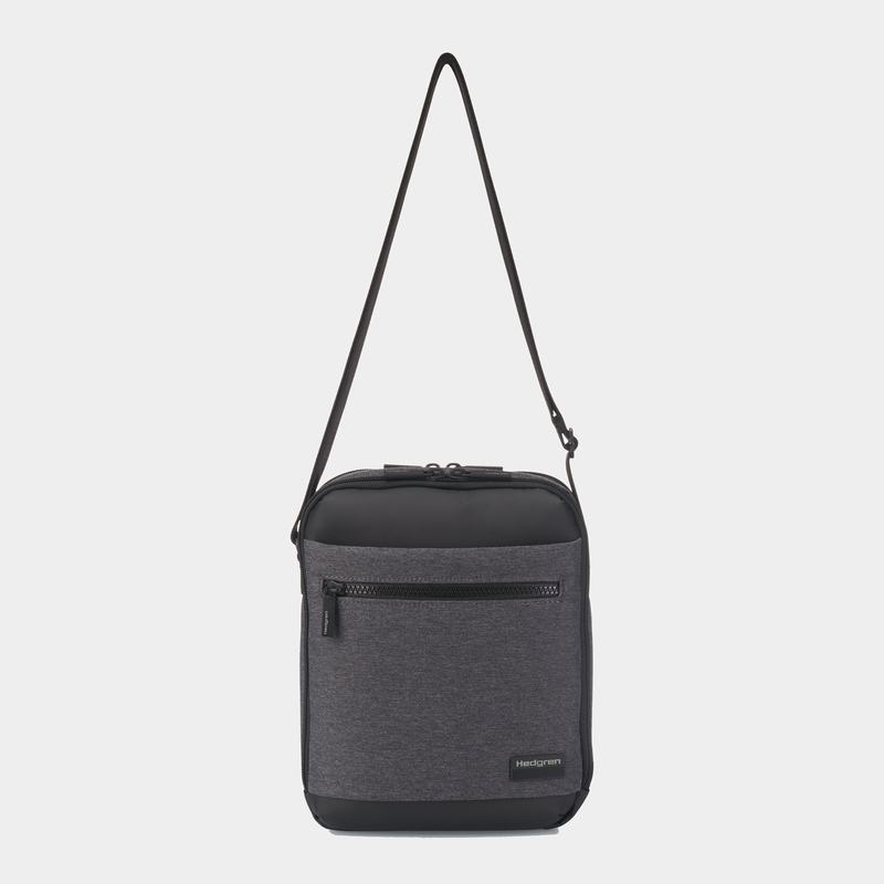 Women's Hedgren Inc Vertical Crossbody Bags Grey Black | KKU4325GW