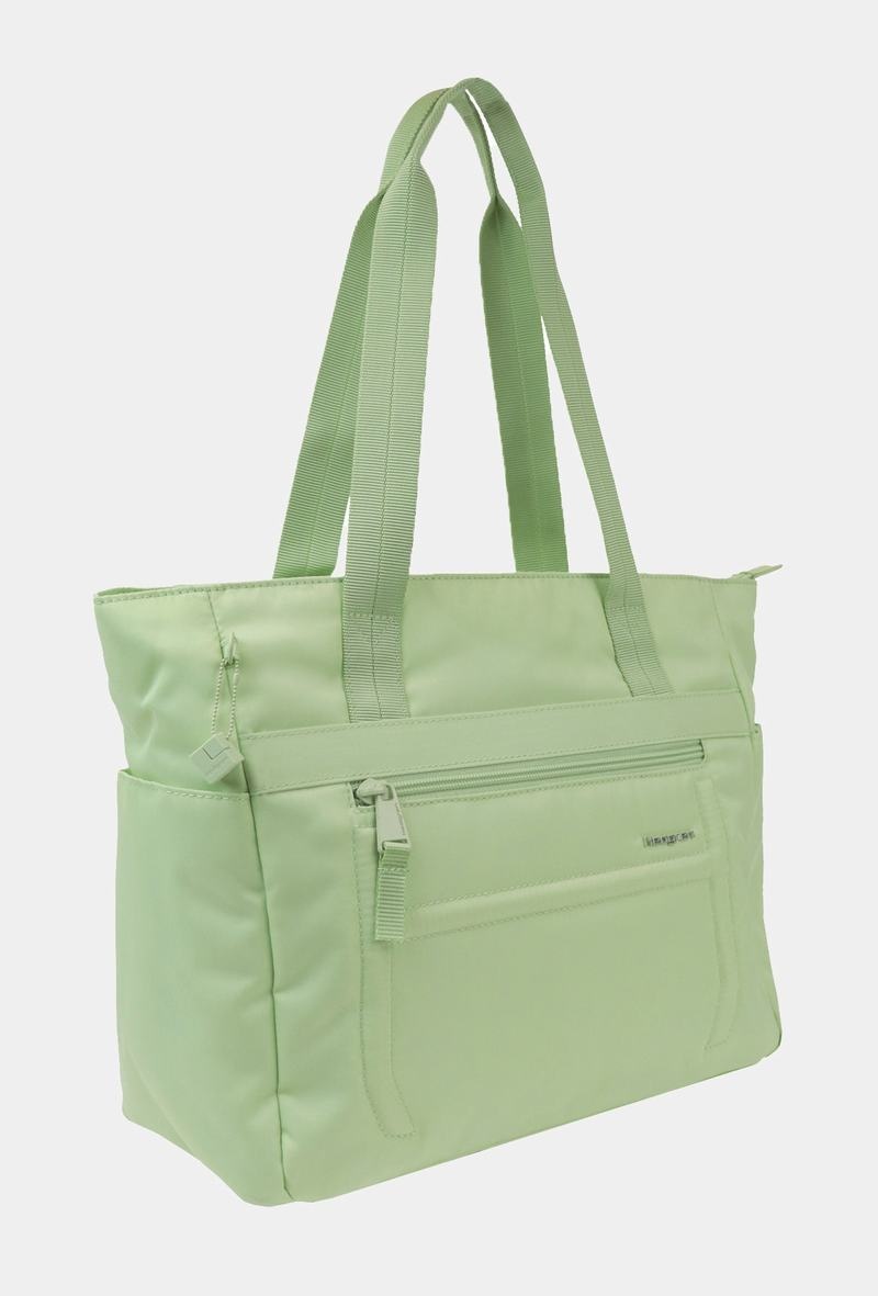 Women's Hedgren Keel Tote Bags Light Green | JWM6161CG