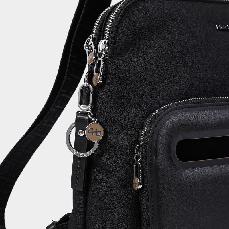 Women's Hedgren Latte Backpacks Black | ZNH7371NC