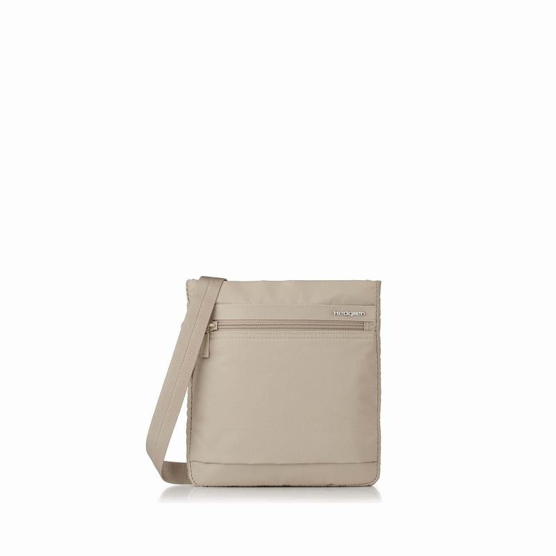 Women\'s Hedgren Leonce Shoulder Bags Beige | VRP7580KZ