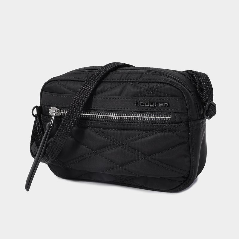 Women's Hedgren Maia Crossbody Bags Black | NZC2153FW