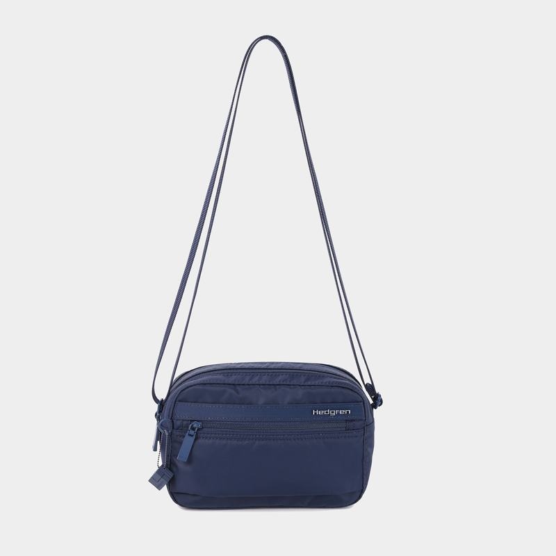 Women's Hedgren Maia Crossbody Bags Dark Blue | BTN2177GV