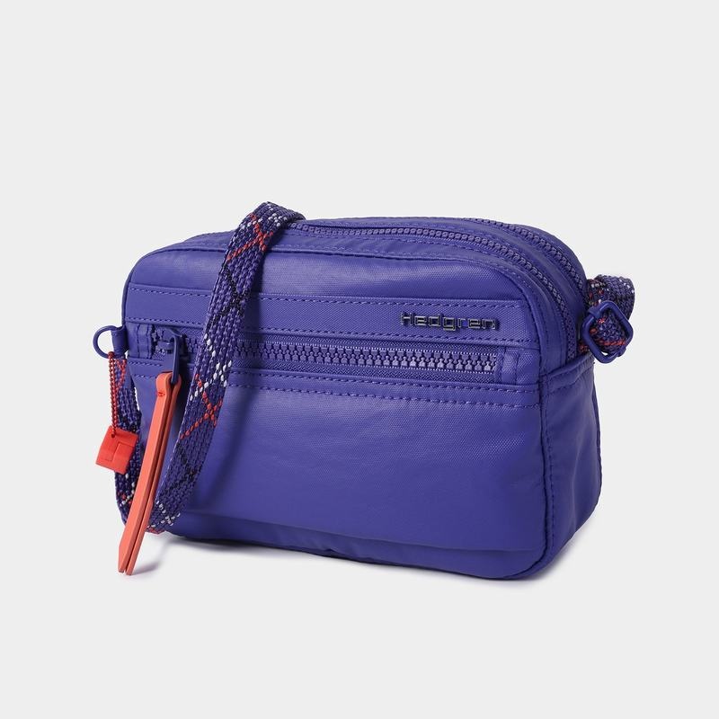 Women's Hedgren Maia Crossbody Bags Royal Blue | CMP8495LH