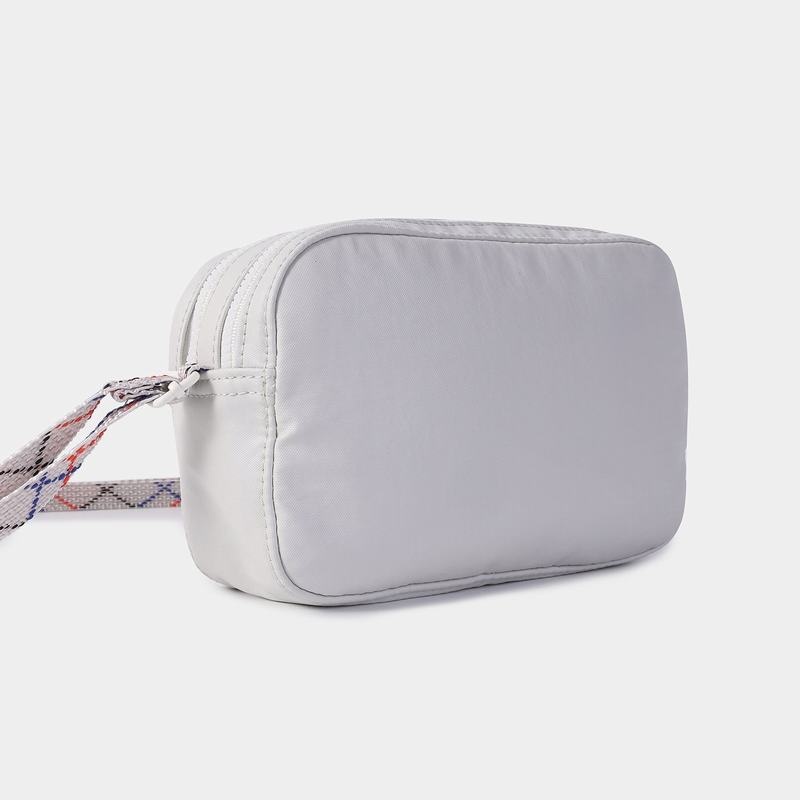 Women's Hedgren Maia Crossbody Bags White Grey | CHO5474JD