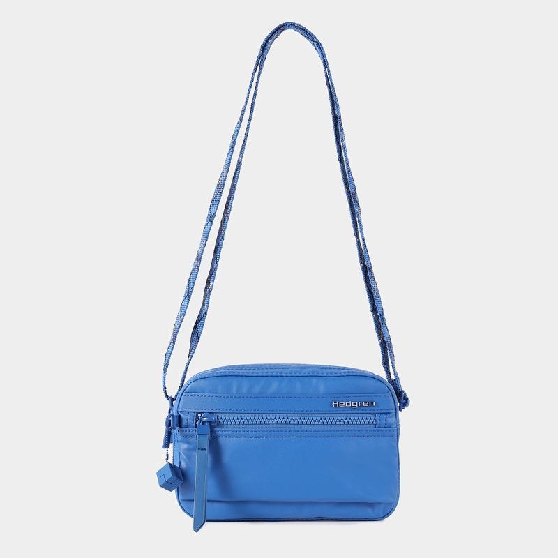 Women's Hedgren Maia Mini Rfid Crossbody Bags Blue | XPR1638QU