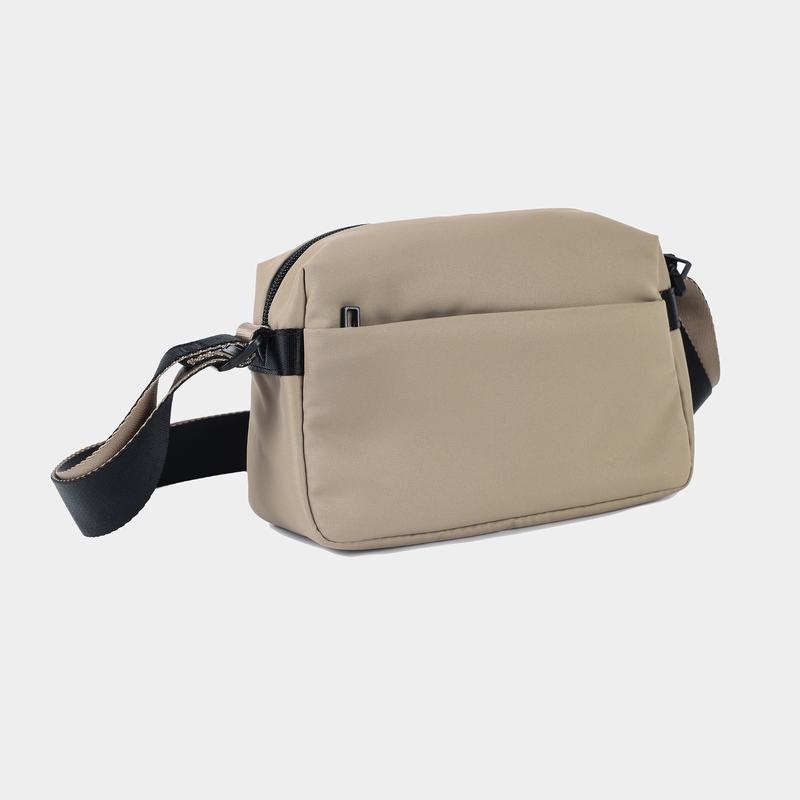 Women's Hedgren Neutron Small Crossbody Bags Grey Beige | XLU785VL