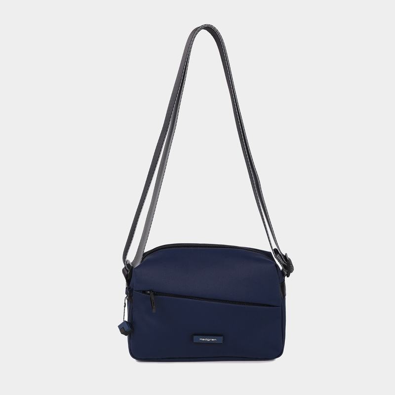 Women's Hedgren Neutron Small Crossbody Bags Navy | SPN4112AA