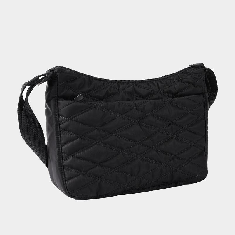 Women's Hedgren Quilted Harper's Rfid Shoulder Bags Black | ZPX9968MR