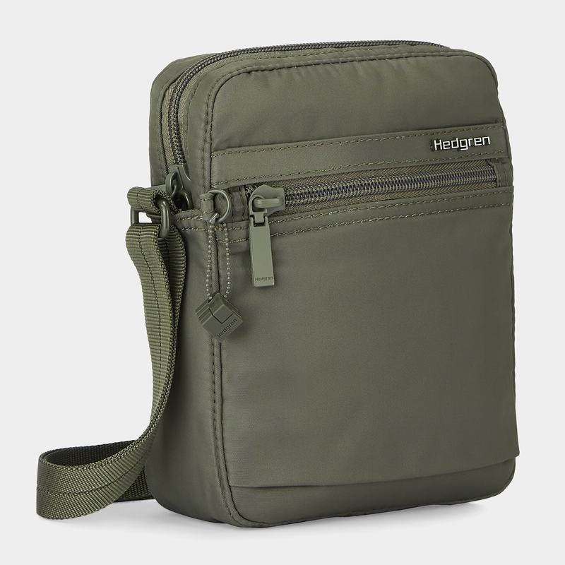 Women's Hedgren Rush Crossbody Bags Dark Green | JVL155IZ