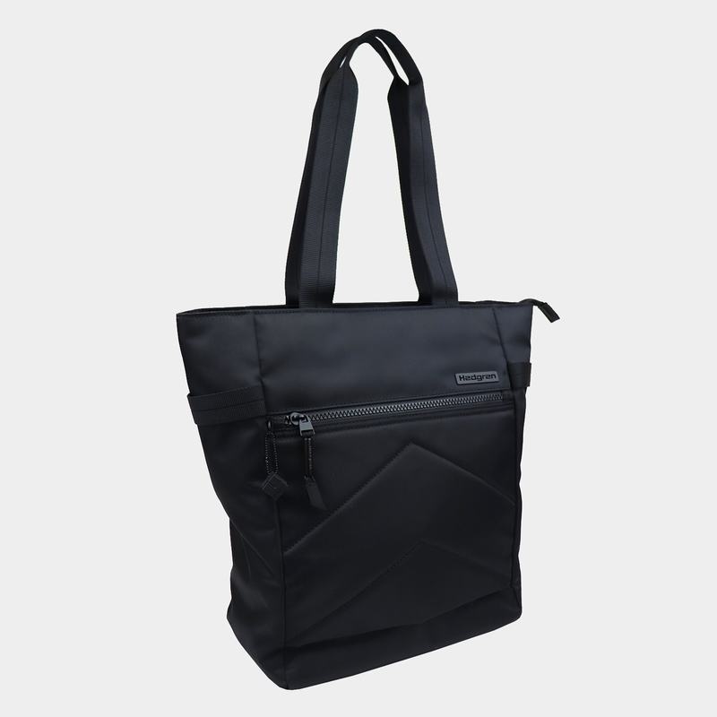 Women's Hedgren Scurry Sustainably Made Tote Bags Black | UHW3499RN