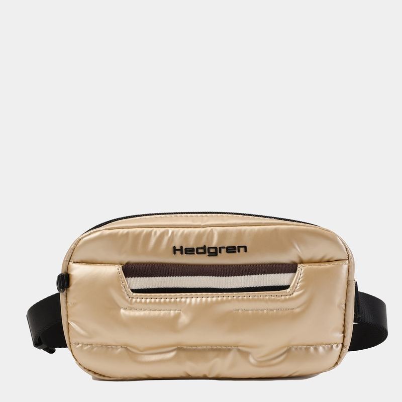 Women\'s Hedgren Snug Belt Bags Beige | AMB6361WS