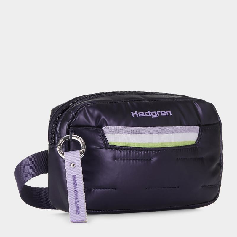 Women's Hedgren Snug Belt Bags Purple Deep Blue | VHW5251HF