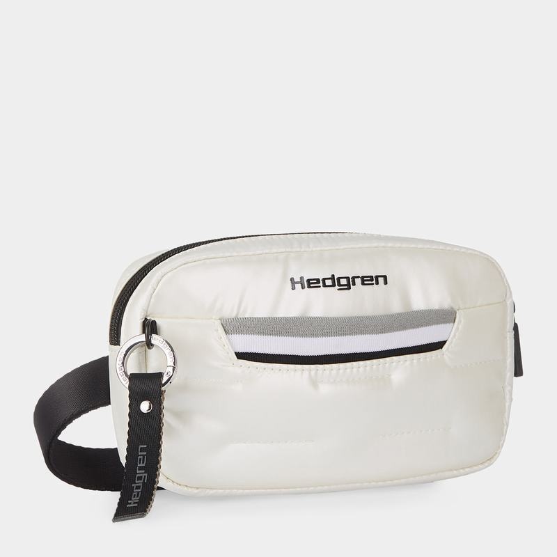 Women's Hedgren Snug Belt Bags White | NKK3680UZ