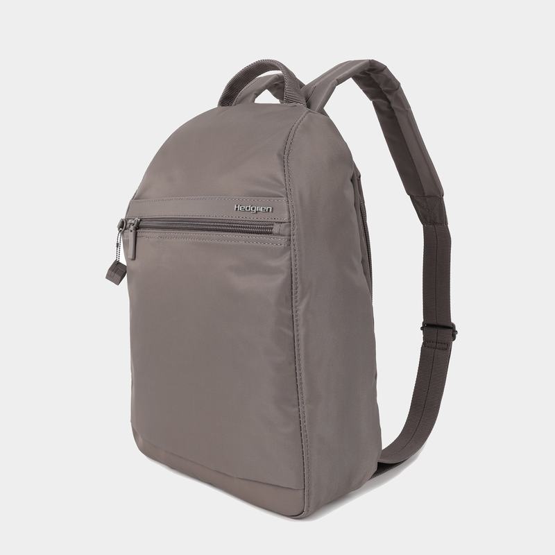 Women's Hedgren Vogue Backpacks Grey Brown | OAT8051ZC