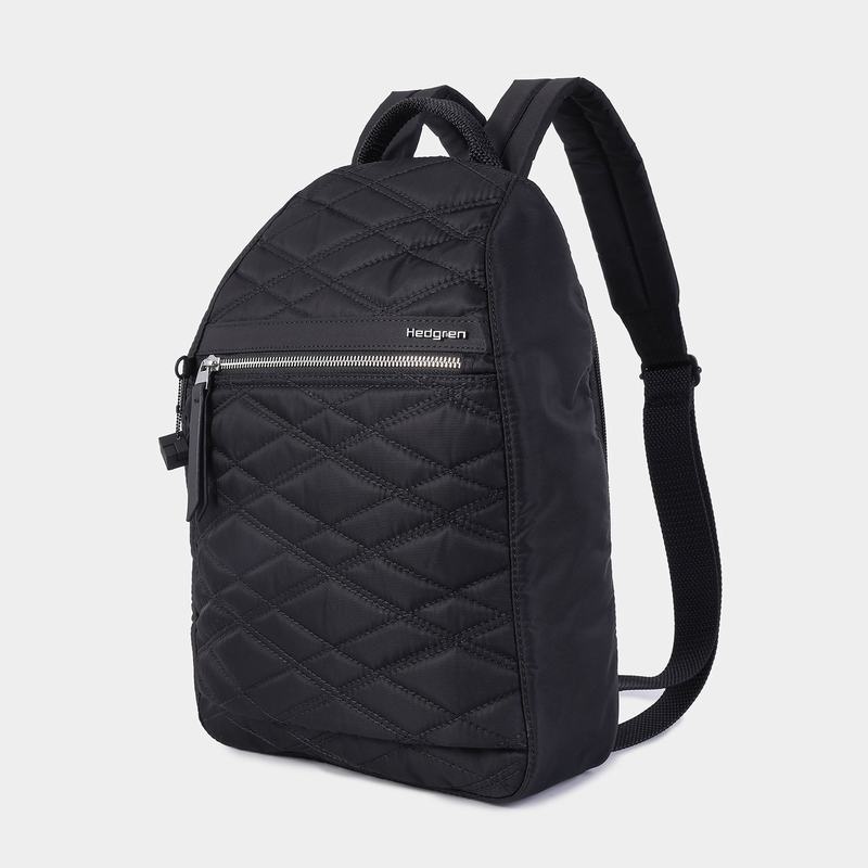 Women's Hedgren Vogue Large Backpacks Black | SVD7134KU