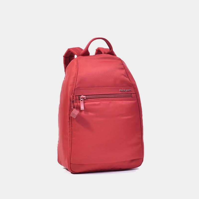 Women's Hedgren Vogue Large Rfid Backpacks Orange Pink | GKT295QS