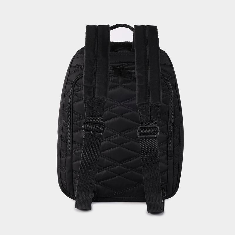 Women's Hedgren Vogue Large Rfid Backpacks Black | GKT1871OX