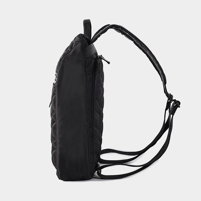 Women's Hedgren Vogue Large Rfid Backpacks Black | GKT1871OX