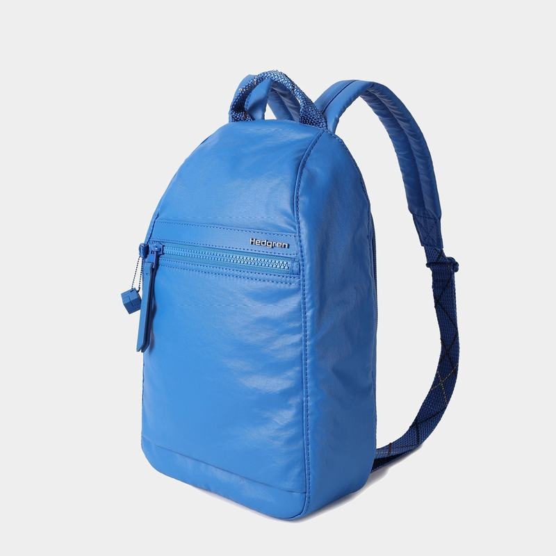 Women's Hedgren Vogue Rfid Backpacks Blue | ORK8524PS