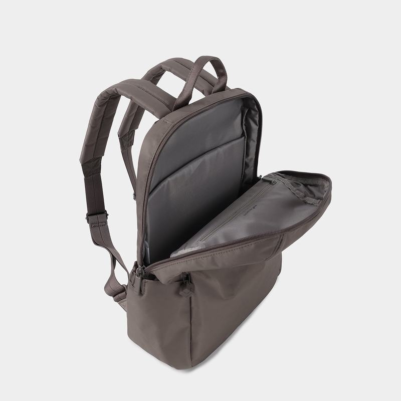 Women's Hedgren Vogue Xxl Backpacks Grey Brown | UQO7392JS