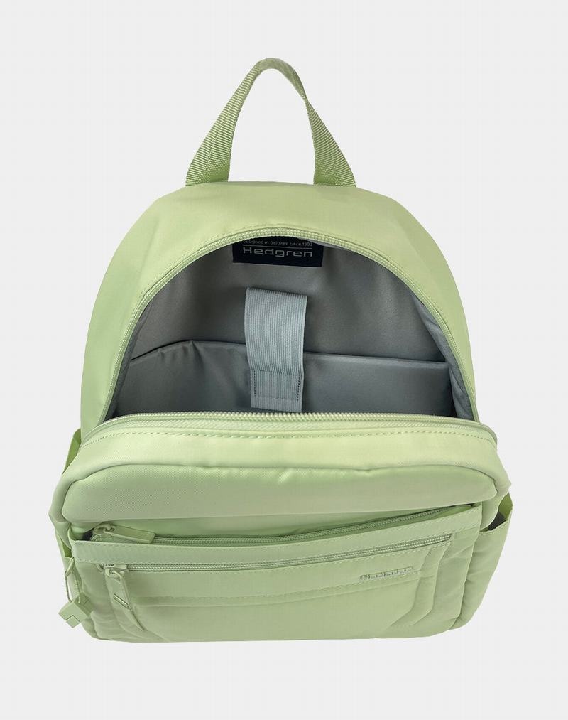 Women's Hedgren Windward Backpacks Light Green | MDO2641UY