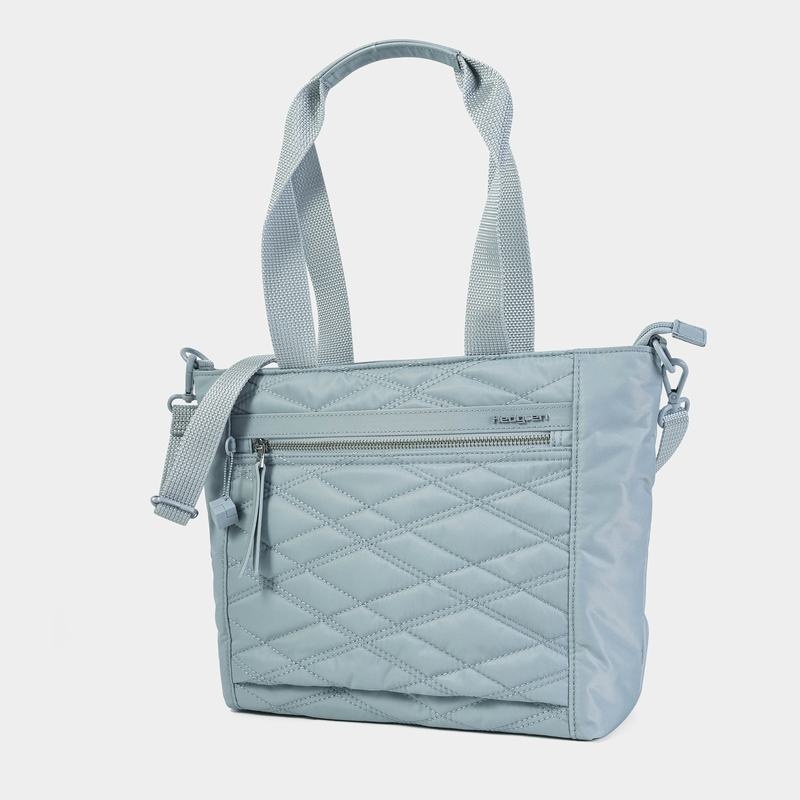 Women's Hedgren Zoe Tote Bags Light Blue | NRX472BY