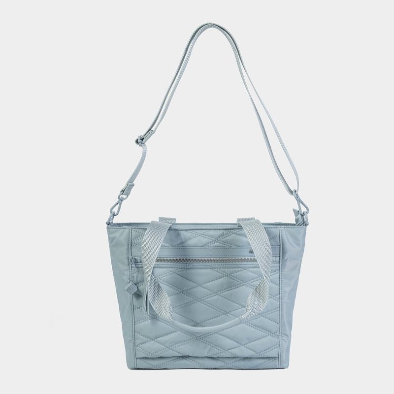 Women's Hedgren Zoe Tote Bags Light Blue | NRX472BY